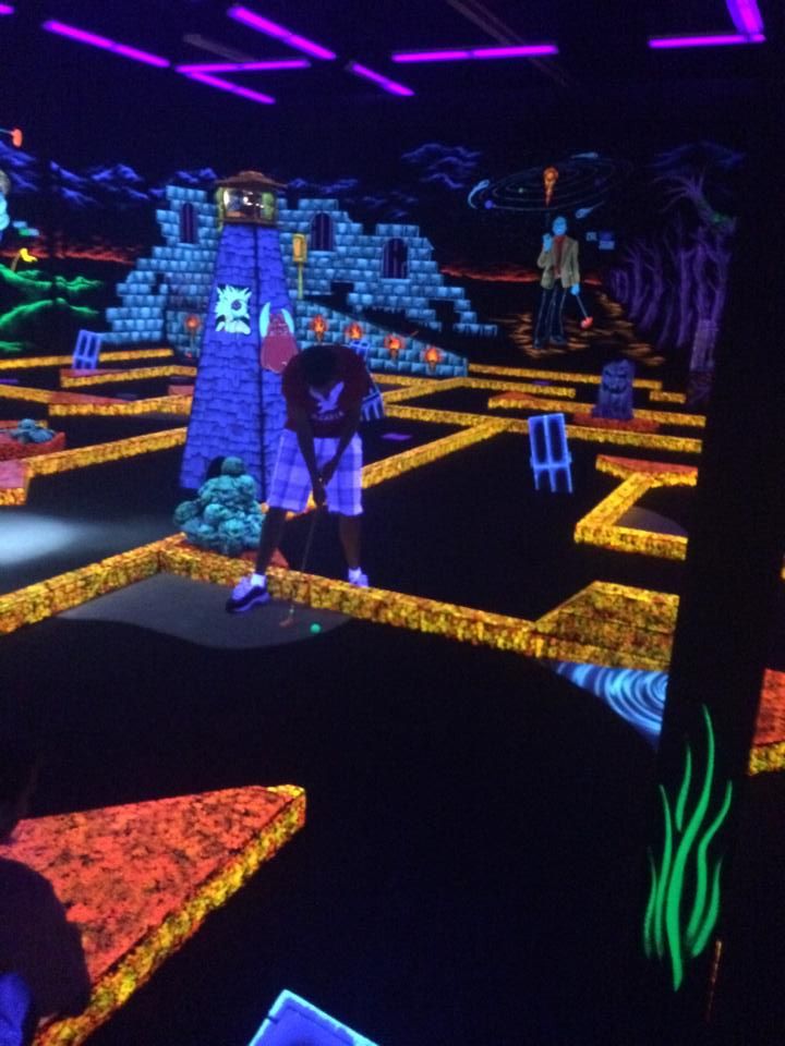 Crazy golf